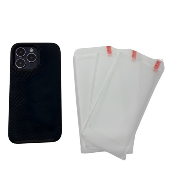 iPhone 14 Pro Max Defense: Military-Grade Case, 3 Screen & 3 Camera Protectors & - Picture 3 of 5